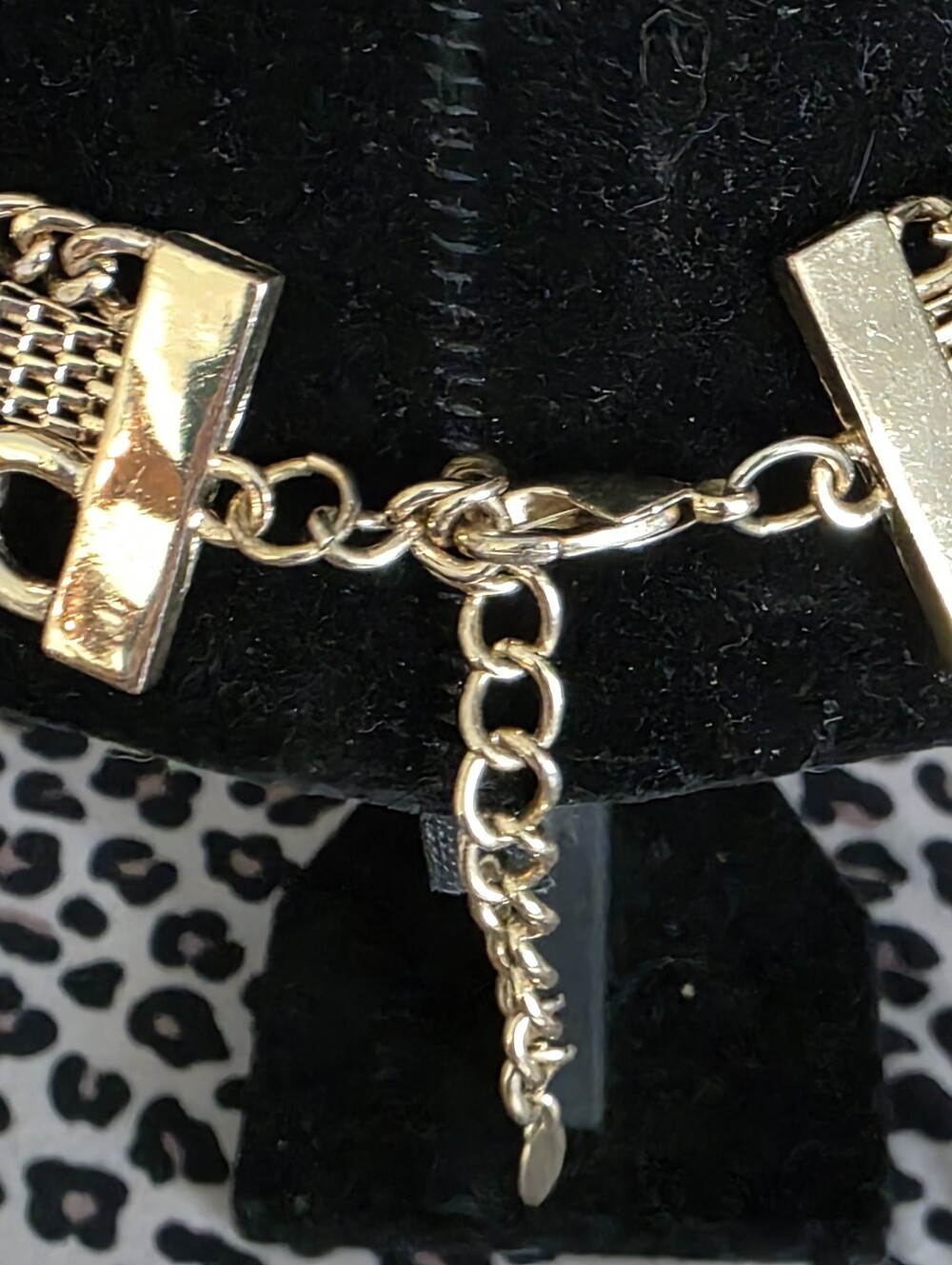 Aldo Gold Layered Chain Statement Necklace - Women Jewelry - Picture 3 of 4